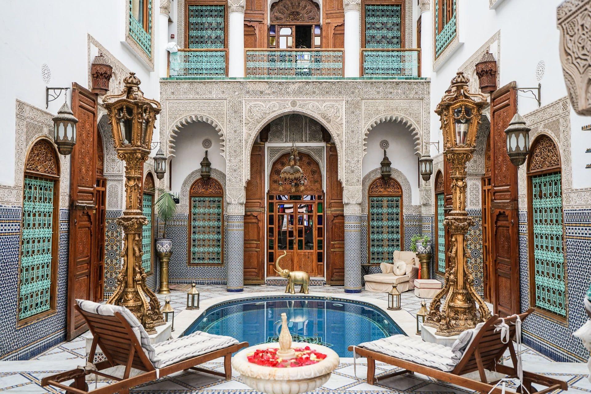 Riad Arabesque & Spa Fès Extérieur photo